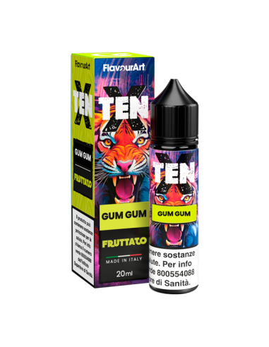 Gum Gum TenX Flavourart Liquido Shot 20ml