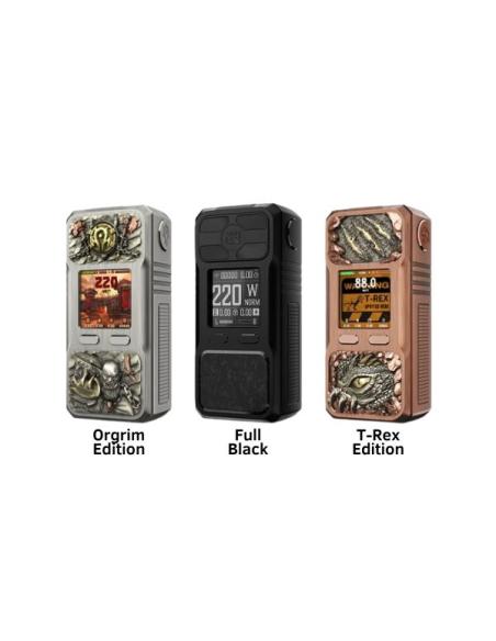 Rayden 220 BD Vape Box Mod dual battery 18650