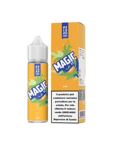 Melon Magic Ice Reload Vape Liquido Shot 20ml