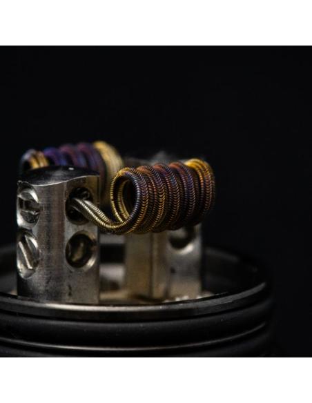Tesseract DL Fralien Enigma 2,5mm Breakill's Alien Lab Coil Prefatte 0.12Ω