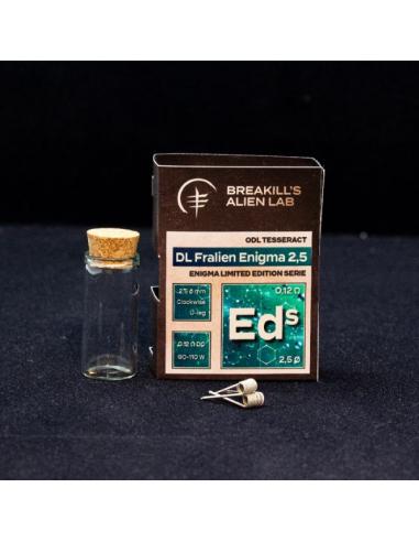 Tesseract DL Fralien Enigma 2,5mm Breakill's Alien Lab Coil Prefatte 0.12Ω pack