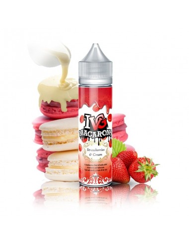 Strawberry and Cream IVG Aroma Shot Series Concentrated Vape Shot E-liquid for Electronic Cigarettes