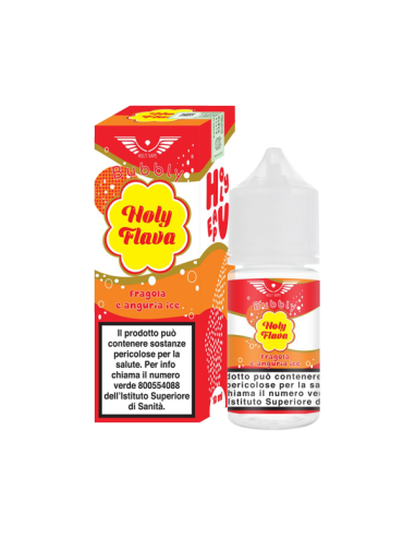 Fragola e Anguria Ice Bubbly Holy Flava Aroma mini Shot 10ml