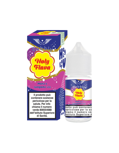 Mora e Lampone Ice Bubbly Holy Flava Aroma mini Shot 10ml