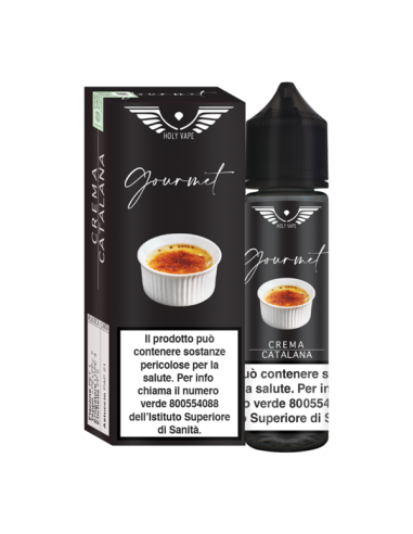 Crema Catalana Gourmet Holy Vape Liquido Shot 20ml