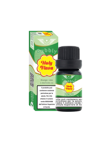 Mango Lime e Mirtillo Ice Bubbly Holy Flava Aroma Concentrato 10ml