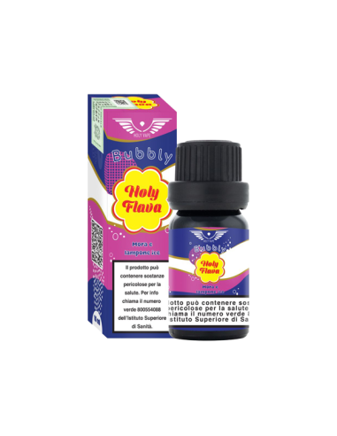 Mora e Lampone Ice Bubbly Holy Flava Aroma Concentrato 10ml