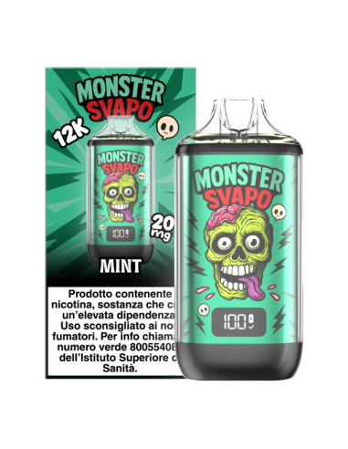 Monster Svapo Starter Kit  + Pod Precaricata Mint