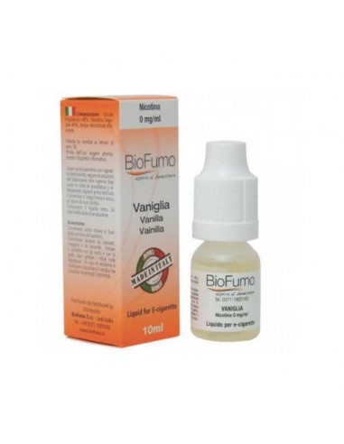 Vanilla Biofumo Ready-to-use Liquid 10 ml Creamy Aroma