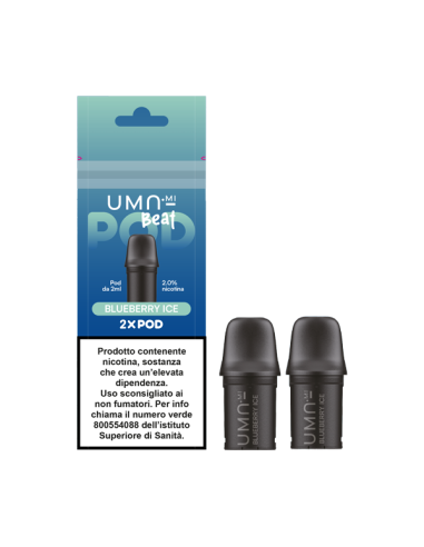 Blueberry Ice UMA.mi Beat Pod Precaricate 2ml - 2 Pezzi