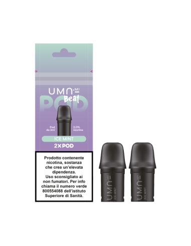 Ice Mint UMA.mi Beat Pod Precaricate 2ml - 2 Pezzi