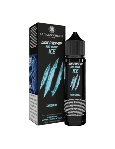 Original Lion Pwr-Up Nrg Drink Ice La Tabaccheria Liquido Shot 20ml
