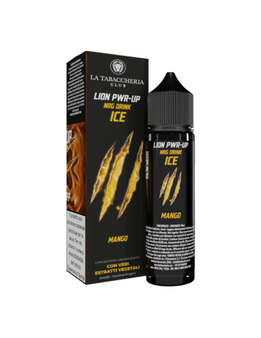Mango Lion Pwr-Up Nrg Drink Ice La Tabaccheria Liquido Shot 20ml