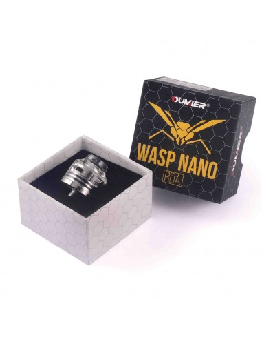 Wasp Nano Oumier Transparent RDA Atomizer for Electronic Cigarettes