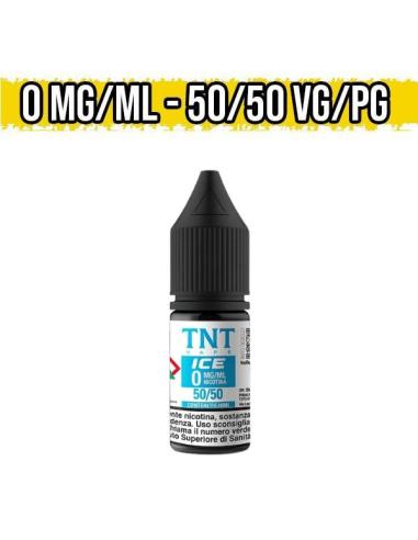 Basetta Zero Nicotina Ice TNT Vape 50VG 50PG Base Neutra 10ml