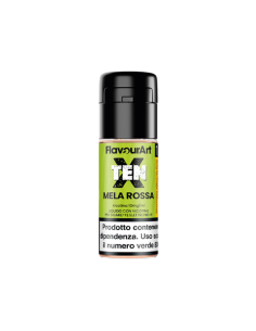 Mela Rossa TenX Nic Salts FlavourArt Liquido Pronto 10ml