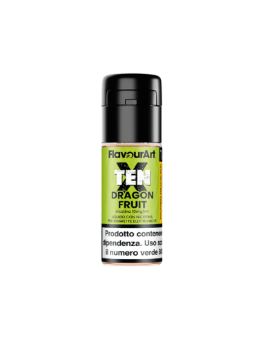 Dragon Fruit TenX Nic Salts FlavourArt Liquido Pronto 10ml