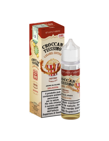 Croccantissimo Caramel EnjoySvapo Liquido Shot 20ml