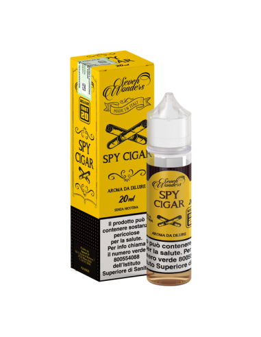copy of Spy Cigar Seven Wonders Liquid Shot 20ml Tobacco