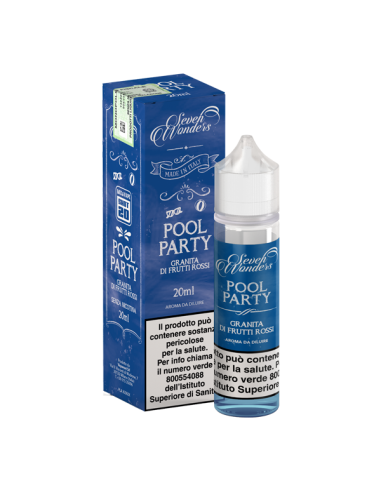 copy of Pool Party Seven Wonders Liquid Shot 20ml Red Fruits Ice