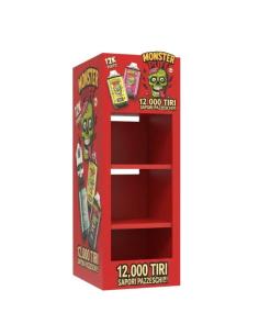 Espositore Monster Svapo Kit e Pod Usa e Getta
