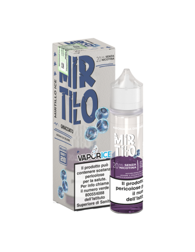 Mirtillo Vaporice Vaporart Liquido Shot 20ml