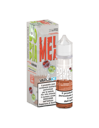 Doppia Mela Vaporice Vaporart Liquido Shot 20ml