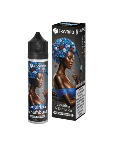 Liquirizia & Sambuca Naomi T-Svapo Liquido Mix and Vape 20ml