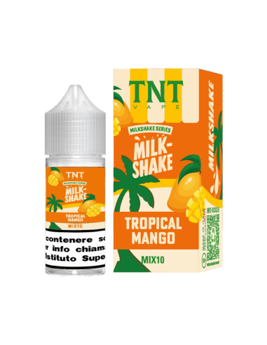 Tropical Mango Milkshake TNT Vape Liquido Mix and Vape 10ml