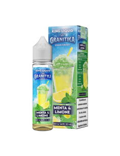 Menta & Limone Granitika King Liquid Liquido Mix and Vape 20ml