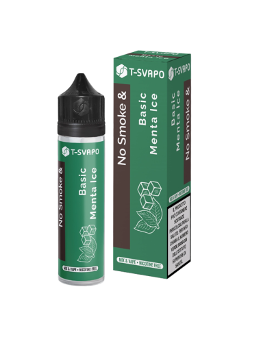 Basic Menta Ice No Smoke & T-Svapo T-Star Liquido Mix and Vape 20ml