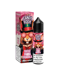 Toffee Panna Fragola Candy Rock Flavourart Liquido Shot 20ml