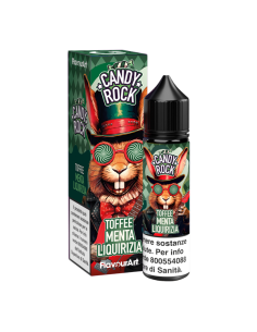 Toffee Menta Liquirizia Candy Rock Flavourart Liquido Shot 20ml