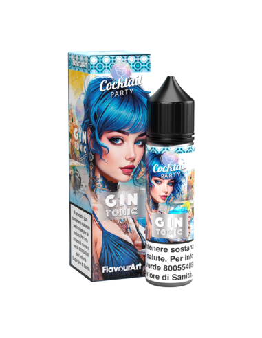 Gin Tonic Cocktail Party Flavourart Liquido Shot 20ml