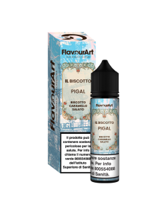 Pigal Flavourart Liquido Shot 20ml Biscotto Caramello Salato