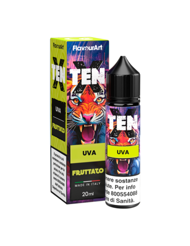 Uva TenX Flavourart Liquido Shot 20ml