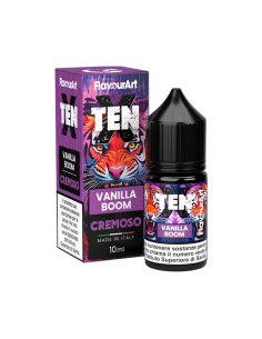 Vanilla Boom TenX Flavourart Aroma mini Shot 10ml Vaniglia