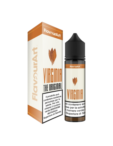 Virginia Flavourart Liquid Shot 20ml Virginia Tobacco