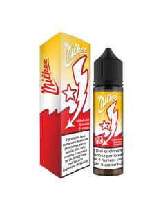 Milkshake Banana Fragola Milkee High Voltage Flavourart Liquido Shot 20ml