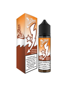 Milkshake Cioccolato Caramello Milkee High Voltage Flavourart Liquido Shot 20ml