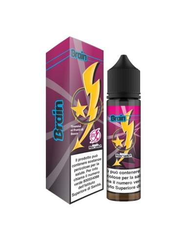 Brain High Voltage Flavourart Liquido Shot 20ml Tiramisù Frutti di Bosco