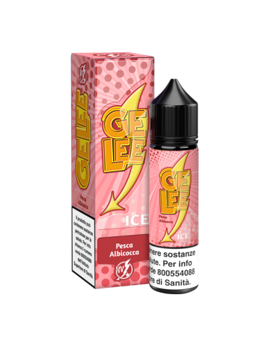 Gelée Pesca Albicocca Ice High Voltage Flavourart Liquido Shot 20ml