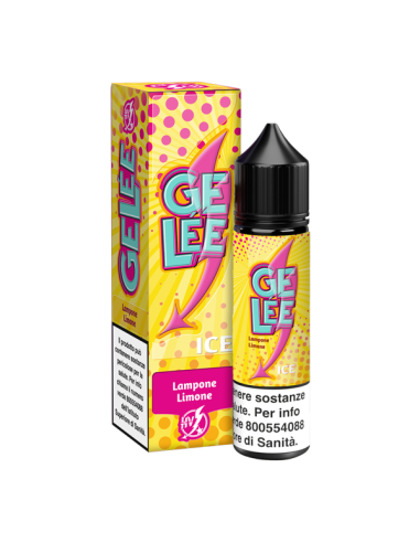 Gelée Lampone Limone Ice High Voltage Flavourart Liquido Shot 20ml