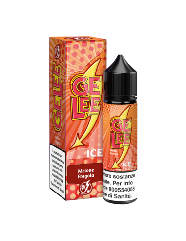 Gelée Melone Fragola Ice High Voltage Flavourart Liquido Shot 20ml