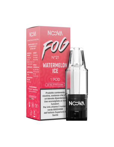 Watermelon Ice Fog Pod Precaricata Noova 2ml