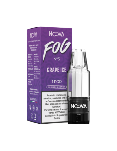 Grape Ice Fog Pod Precaricata Noova 2ml