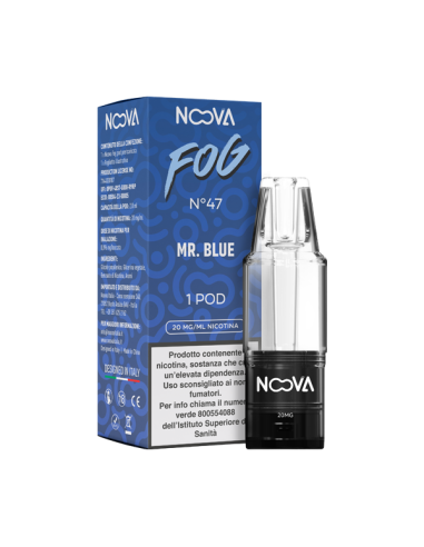Mr. Blue Fog Pod Precaricata Noova 2ml