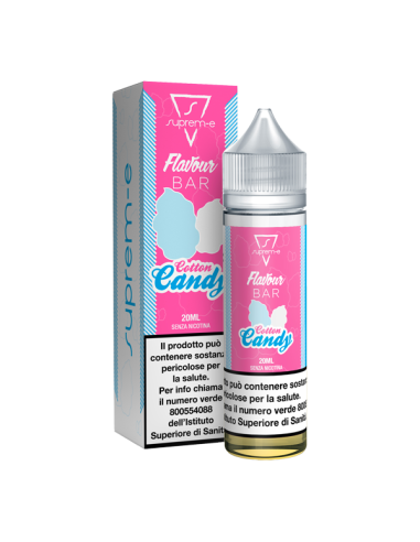 Cotton Candy Flavour Bar Suprem-e Liquido Shot Mix 20ml
