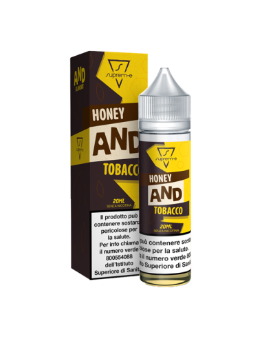 Honey AND Tobacco Suprem-e Liquido Shot Mix 20ml