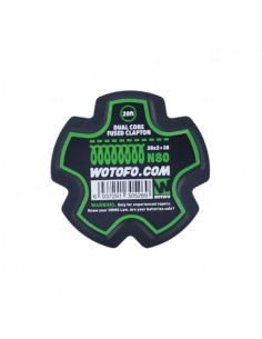 Dual Core Fused Clapton Wire 28*2+38 N80 Wotofo Resistive Wire for Rebuildable Atomizers